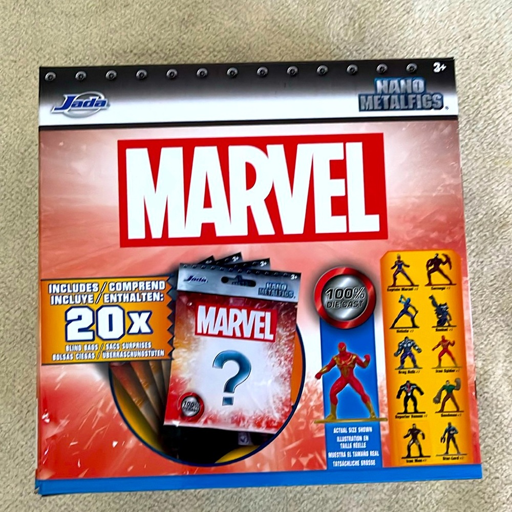 NWT Marvel Nano Metalfigs